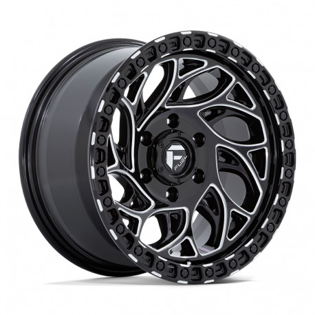 Fuel aluminum wheels Fuel D840 RUNNER OR platišče 18x9 6x139.7 106.1 ET1, Gloss Black | race-shop.si