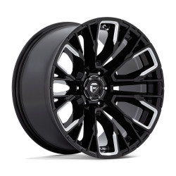 Fuel D849 REBAR platišče 17x9 6x114.3 66.06 ET1, Gloss Black