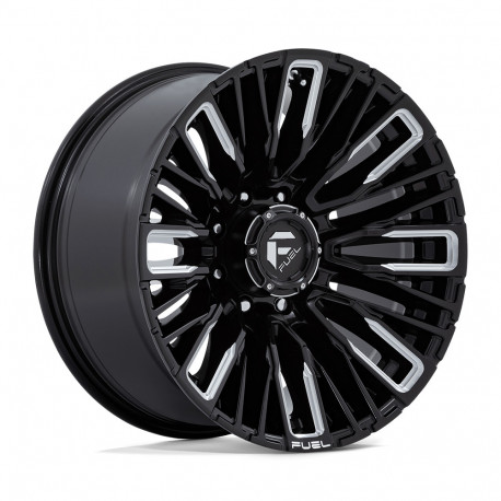 Fuel aluminum wheels Fuel D849 REBAR platišče 20x10 8x170 125.1 ET-18, Gloss Black | race-shop.si