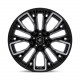 Fuel aluminum wheels Fuel D849 REBAR platišče 22x12 5x139.7 78.1 ET-44, Gloss Black | race-shop.si