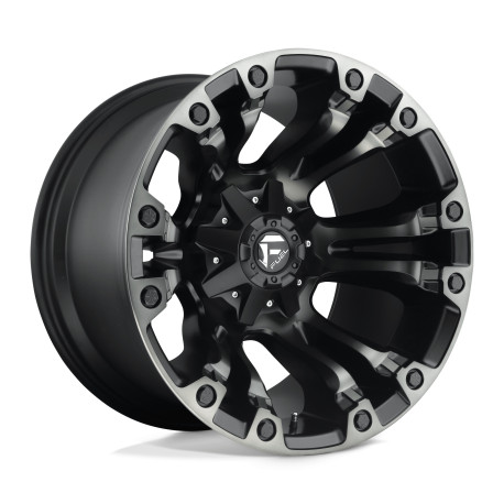 Fuel aluminum wheels Fuel D851 VAPOR platišče 18x9 8x170 125.1 ET-12, Matte Black | race-shop.si