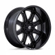 Fuel aluminum wheels Fuel DarkSTAR platišče 20x10 8x165.1 125.1 ET-18, Gloss Black | race-shop.si