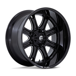 Fuel DarkSTAR platišče 22x10 8x180 124.2 ET10, Gloss Black