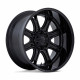 Fuel aluminum wheels Fuel DarkSTAR platišče 22x9 5x127/5x139.7 87.1 ET1, Matte Black | race-shop.si