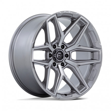 Fuel aluminum wheels Fuel FLUX platišče 20x10 6x139.7 106.1 ET-18, Platinum | race-shop.si