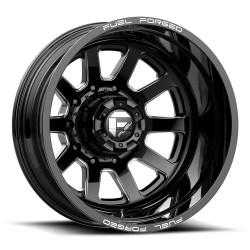 Fuel Mono DE09 FF09D platišče 24x8.25 10x225 170.1 ET-200, Matte Black