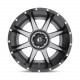 Fuel aluminum wheels Fuel D238 RAMPAGE platišče 22x12 8x165.1 125.1 ET-44, Matte Gun Metal | race-shop.si