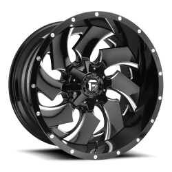 Fuel D239 CLEAVER platišče 24x16 8x165.1 125.1 ET-99, Gloss Black
