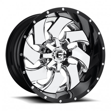 Fuel aluminum wheels Fuel D240 CLEAVER platišče 20x9 8x170 125.1 ET20, Krom | race-shop.si