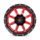 Fuel aluminum wheels Fuel D250 MAVERICK platišče 20x10 8x170 125.1 ET-19, Gloss Red | race-shop.si