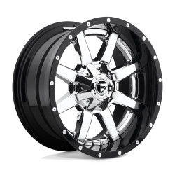 Fuel D260 MAVERICK platišče 22x10 8x165.1 125.1 ET-13, Krom