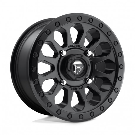 Fuel aluminum wheels Fuel UTV D579 VECTOR UTV platišče 15x7 4x137 110.1 ET38, Matte Black | race-shop.si