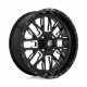 Fuel aluminum wheels Fuel UTV D611 STROKE platišče 20x7 4x137 110.1 ET13, Gloss Black | race-shop.si