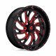 Fuel aluminum wheels Fuel UTV D642 KOMPRESSOR platišče 20x7 4x156 132 ET13, Gloss Black | race-shop.si