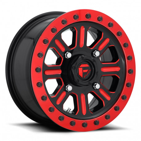 Fuel aluminum wheels Fuel UTV D911 HARDLINE BEADLOCK platišče 15x7 4x156 132 ET38, Gloss Black | race-shop.si