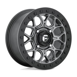 Fuel UTV D919 TECH BEADLOCK platišče 15x7 4x156 132 ET38, Matte Gun Metal