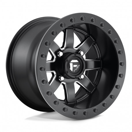 Fuel aluminum wheels Fuel UTV D928 MAVERICK BEADLOCK platišče 15x10 4x156 132 ET0, Matte Black | race-shop.si