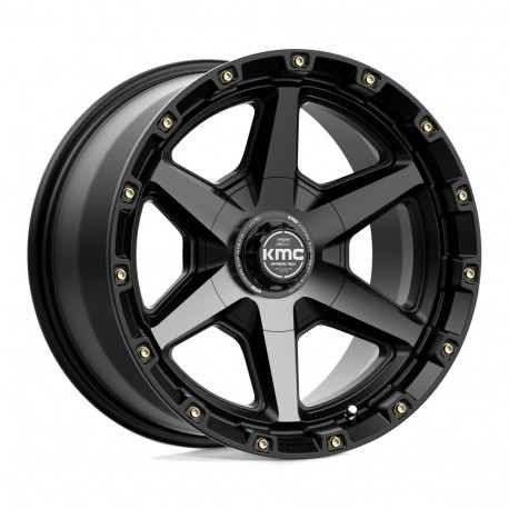 KMC aluminum wheels KMC KM101 TEMPO platišče 20x9 6x135/6x139.7 106.1 ET0, Satin Black | race-shop.si