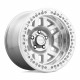 KMC aluminum wheels KMC KM229 MACHETE CRAWL BEADLOCK platišče 17x9 6x139.7 108 ET-38, Srebrna | race-shop.si
