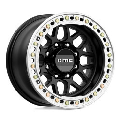 KMC KM235 GRENADE CRAWL BEADLOCK wheel 17x9 8x165.1 125.1 ET-38, Satin black