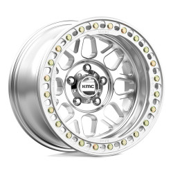 KMC KM235 GRENADE CRAWL BEADLOCK platišče 18x9 5x127 71.5 ET10, Srebrna