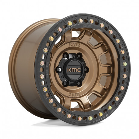 KMC aluminum wheels KMC KM236 TANK BEADLOCK platišče 17x9 6x139.7 108 ET-38, Matte Bronze | race-shop.si
