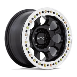 KMC KM237 RIOT BEADLOCK platišče 17x9 6x139.7 108 ET-38, Satin Black