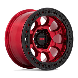 KMC KM237 RIOT BEADLOCK platišče 17x9 6x139.7 108 ET-38, Ciny Red