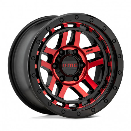 KMC aluminum wheels KMC KM540 RECON platišče 17x8.5 6x139.7 106.1 ET18, Gloss Black | race-shop.si