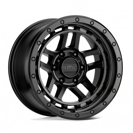 KMC aluminum wheels KMC KM540 RECON platišče 17x9 5x127 78.1 ET-12, Satin Black | race-shop.si