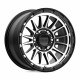 KMC aluminum wheels KMC KM542 IMPACT platišče 17x9 6x139.7 106.1 ET18, Satin Black | race-shop.si