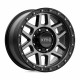 KMC aluminum wheels KMC KM544 MESA platišče 18x9 8x165.1 125.1 ET18, Satin Black | race-shop.si