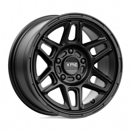 KMC aluminum wheels KMC KM716 NOMAD platišče 15x7 5x100 72.56 ET10, Satin Black | race-shop.si