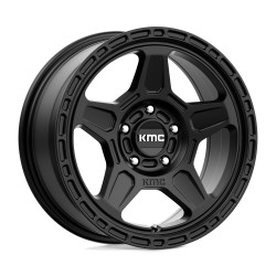 KMC KM721 ALPINE platišče 16x7 5x100 72.56 ET15, Satin Black