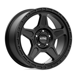 KMC KM721 ALPINE platišče 17x8 5x100 72.56 ET38, Satin Black