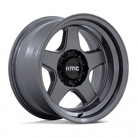 KMC aluminum wheels KMC KM728 LOBO platišče 17x9 6x139.7 106.1 ET-38, Matte Anthracite | race-shop.si