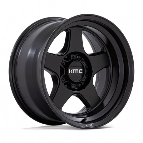 KMC aluminum wheels KMC KM728 LOBO platišče 17x9 6x139.7 106.1 ET-38, Matte Black | race-shop.si