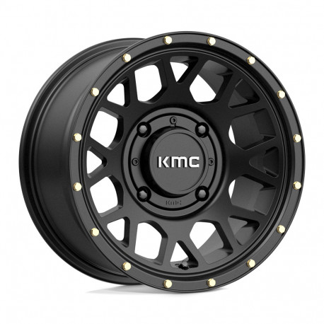 KMC aluminum wheels KMC Powersports KS135 GRENADE platišče 14x7 4x156 132 ET10, Satin Black | race-shop.si