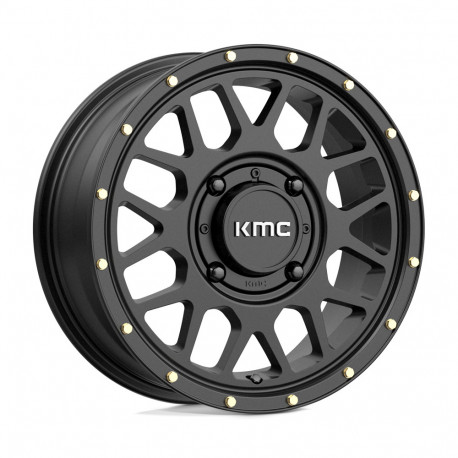 KMC aluminum wheels KMC Powersports KS135 GRENADE platišče 15x6 4x137 112.1 ET38, Satin Black | race-shop.si
