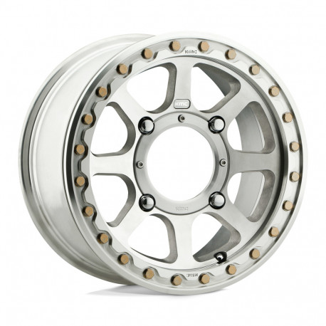 KMC aluminum wheels KMC Powersports KS234 ADDICT 2 BEADLOCK platišče 15x6 4x156 132 ET38, Srebrna | race-shop.si