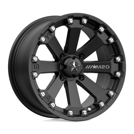MSA aluminum wheels MSA Offroad Platišče M20 KORE 14x7 4x110 86 ET0, Satin Black | race-shop.si