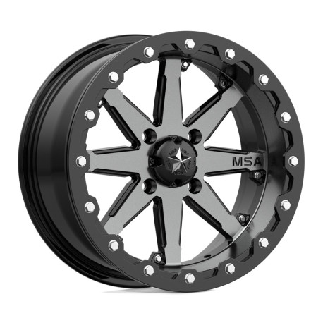 MSA aluminum wheels MSA Offroad Platišče M21 LOK BEADLOCK16x7 4x137 112.1 ET0, Charcoal Tint | race-shop.si