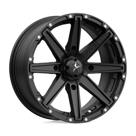 MSA aluminum wheels MSA Offroad Platišče M33 CLUTCH 16x7 4x137 112.1 ET10, Satin Black | race-shop.si