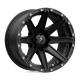 MSA aluminum wheels MSA Offroad Platišče M33 CLUTCH 14x7 4x110 86 ET-47, Satin Black | race-shop.si