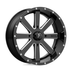 MSA Offroad Platišče M34 FLASH 24x7 4x156 132 ET0, Gloss Black