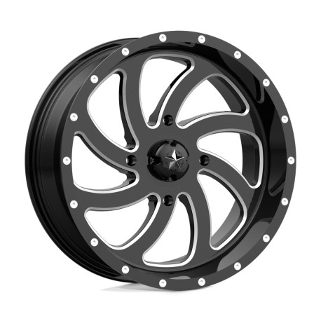 MSA aluminum wheels MSA Offroad Platišče M36 SWITCH 20x7 4x156 132 ET0, Gloss Black | race-shop.si