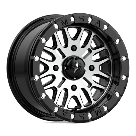 MSA aluminum wheels MSA Offroad Platišče M37 BRUTE BEADLOCK 14x7 4x110 86 ET10, Gloss Black | race-shop.si