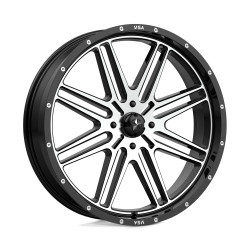 MSA Offroad Platišče M38 BRUTE 24x7 4x137 112.1 ET10, Gloss Black