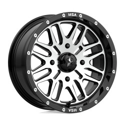 MSA Offroad Platišče M38 BRUTE 15x7 4x156 132 ET10, Gloss Black
