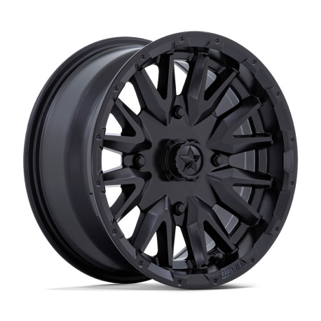 MSA aluminum wheels MSA Offroad Platišče M49 CREED 16x7 4x110 86 ET10, Matte Black | race-shop.si
